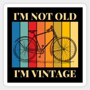 Vintage Cycling Shirt, Vintage Cyclist, Dad Cycling, Old Cyclist Birthday, Cycling Grandpa Gift, Retirement Cyclist Gift, Vintage Bike Shirt Magnet